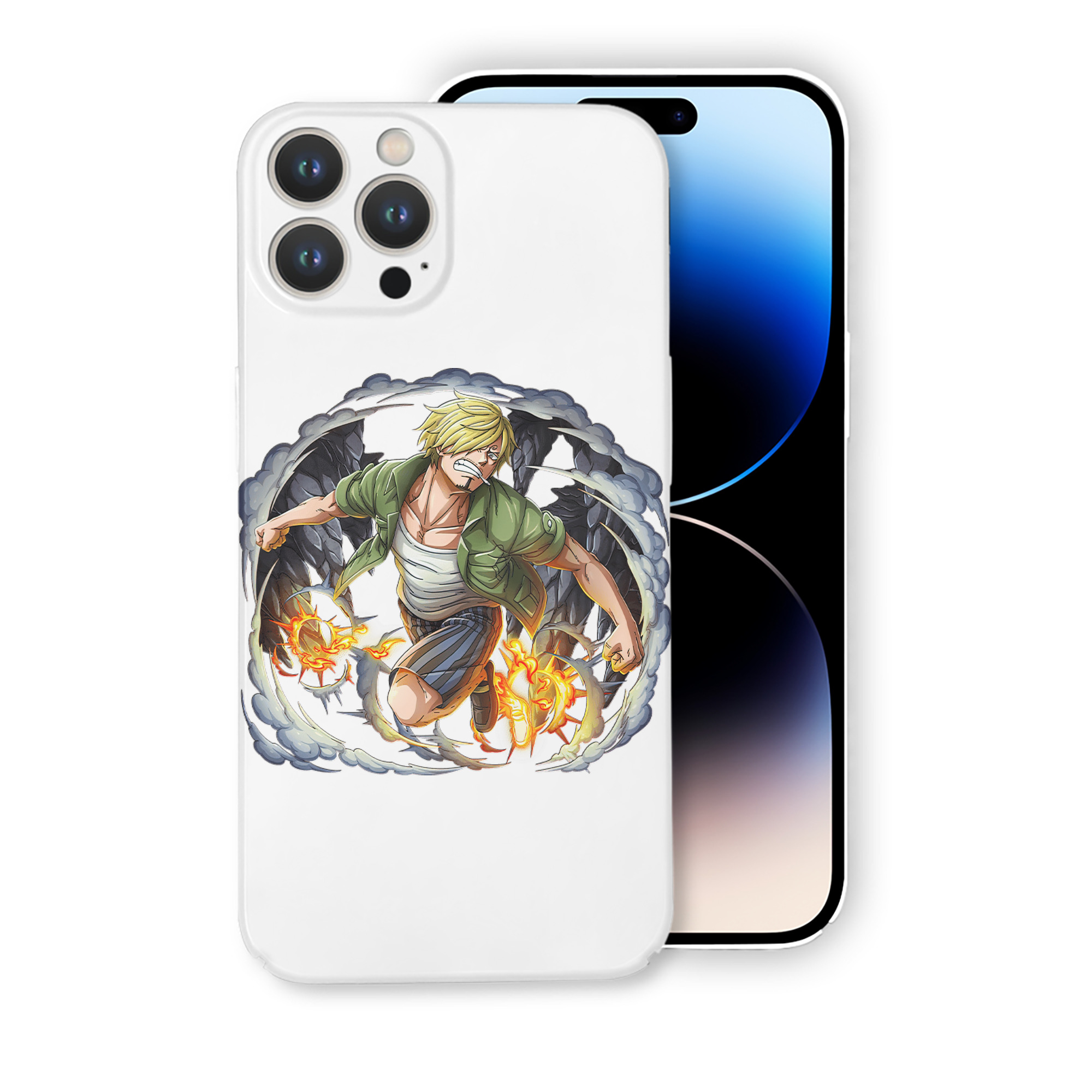 （画像用） ワンピース サンジ ONE PIECE Sanji 【iPhone 14シリーズ対応】ハードケース